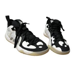 Adidas James Harden Stepback 2 Black White Oreo Brooklyn Nets FZ1384 Men's 7